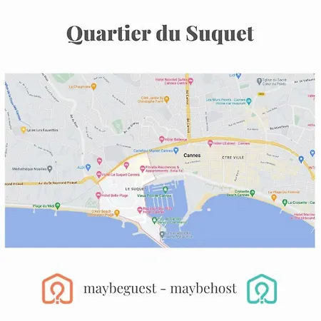 Διαμέρισμα B060 Bel Au Suquet Proche Et Palais *